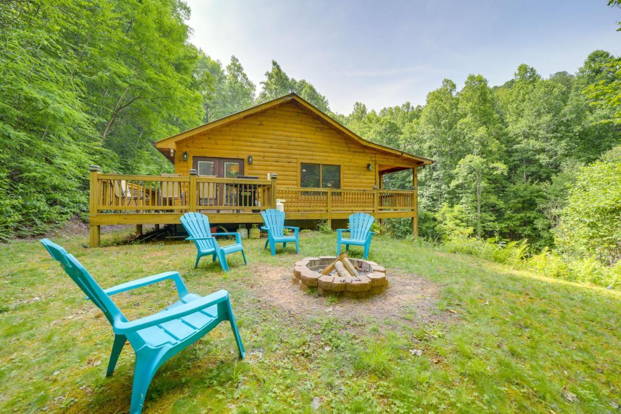Brysons Hidden Valley Ranch - Quiet Nc Cabin! Villa Bryson City Kültér fotó